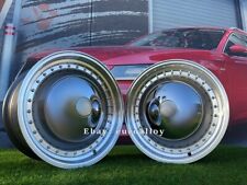 4 x 17 Inch 5x100/5x112 Smoothie Style Grey Wheels: Fits For VW  T4 Beetle