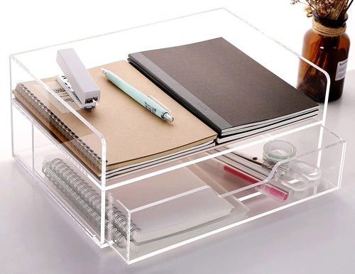 Sanrui acrylic desk organizer - acrylic,