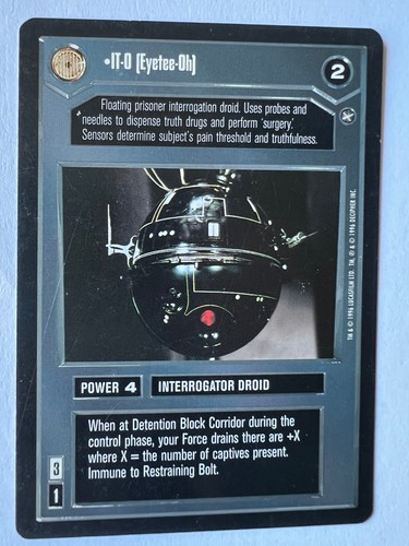 Star wars ccg decipher - ccg, it-o