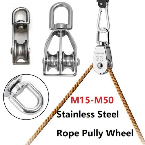 Single dual pulley rope - dual,
