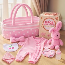 8pcs reborn baby doll - 8pcs,