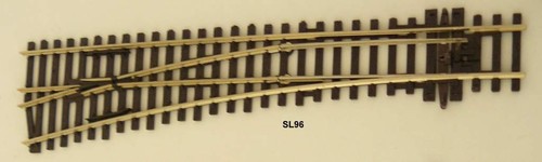 Peco streamline turnout - sl-96,