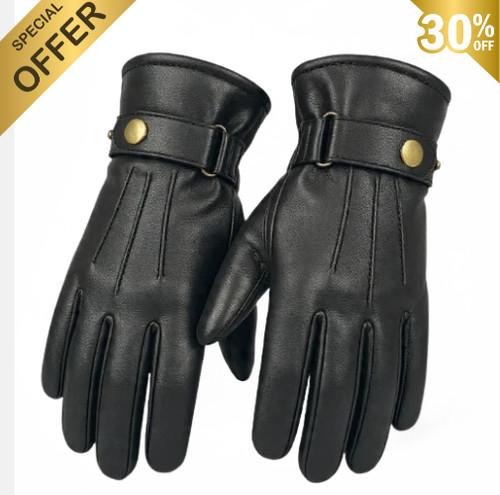 Men genuine sheepskin - genuine,