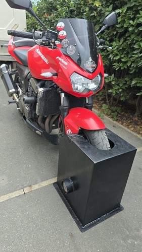Motorcycle lock box anchor - lock,