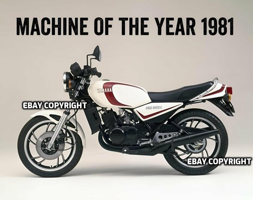 Yamaha rd350lc 1981 poster - yamaha,