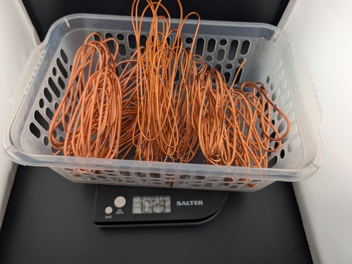 Stripped bright copper wire - stripped,
