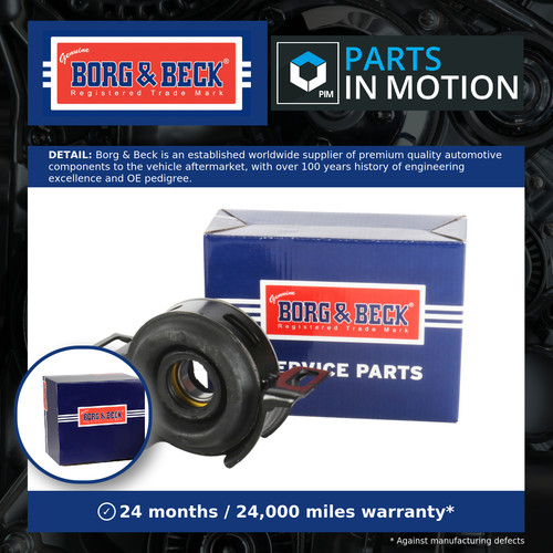Propshaft centre bearing - propshaft,