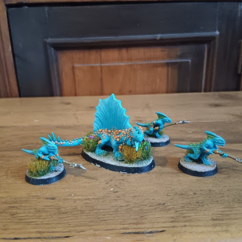 Lizardmen salamander metal - lizardmen,