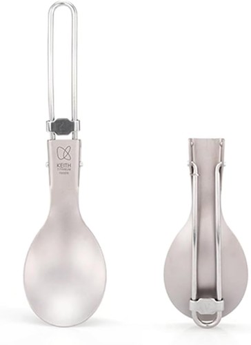 Keith titanium folding spoon - keith,