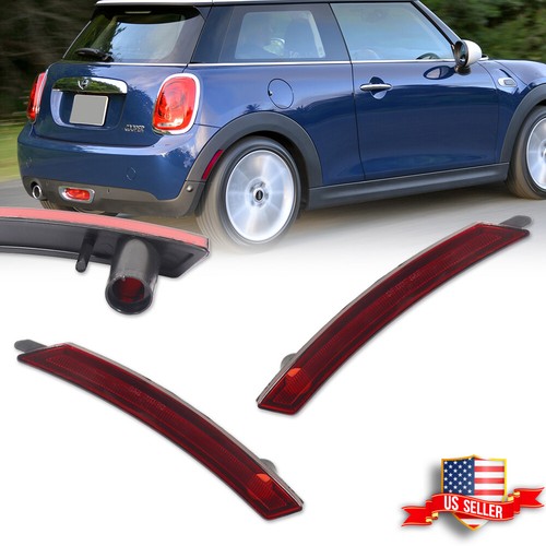 2pcs red lens rear side - lens, marker