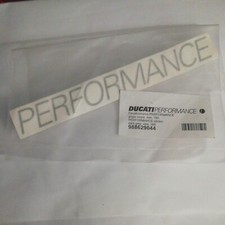 Ducati Performance Decal 160mm Silver 988629194 NOS 
