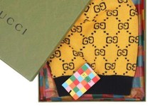 NEW GUCCI KNIT WOOL COTTON GG