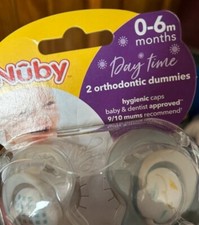 Nuby 0-6m 2 Orthodontic