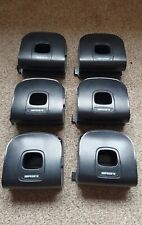 6 x Impega A4 2-hole punch with locking mechanism - working