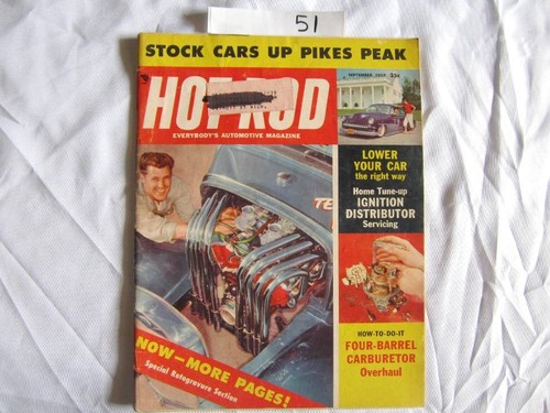 Hot rod magazine september - rod,