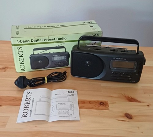 Roberts r309 radio band - roberts, 4