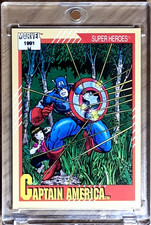 1991 MARVEL CARD 54 CAPTAIN