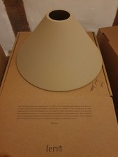 Ferm Living  Cone Shade cashmere   New In Box Heals  No Pendant  