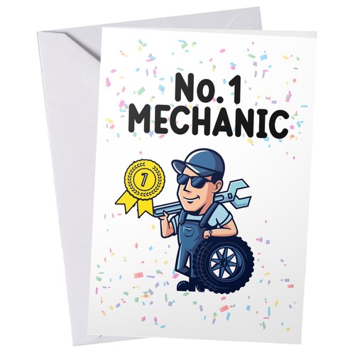 Fun mechanic birthday - no.1,