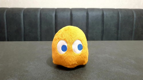 Namco plush pac man - pac-man, orange