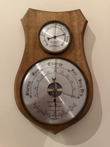 Vintage weathermaster wall - weathermaster,