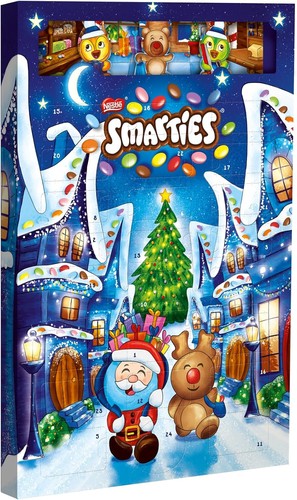 Smarties milk chocolate advent - milk,