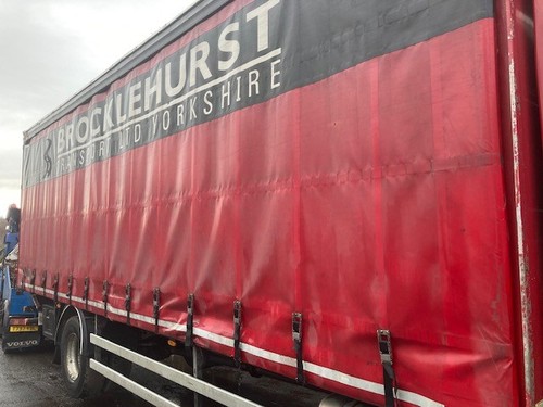 Used curtain sided body - , approx