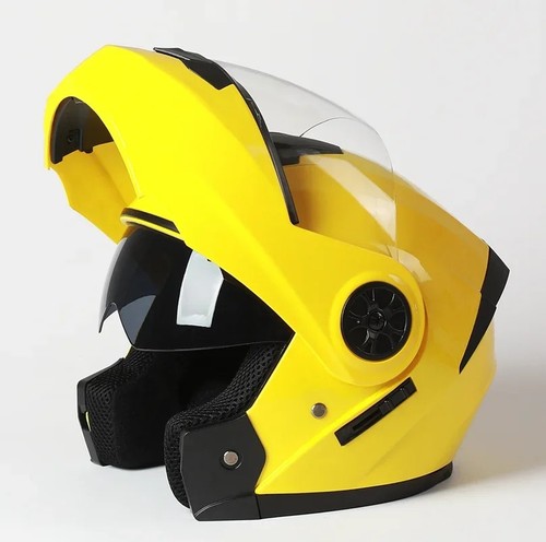 Flip front motorcycle helmet - motorcycle,