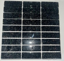Black Glitter Glass Mosaic