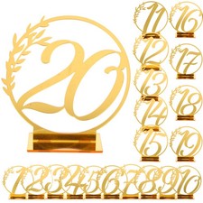 20 Pcs Wedding Table Number
