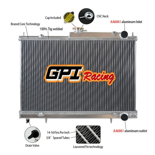 Aluminium radiator for - aluminium,