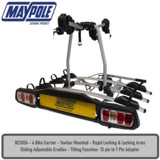 Maypole 4 Bike Cycle Carrier
