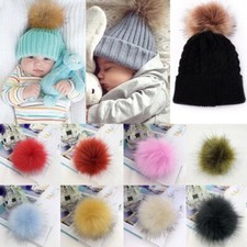 12cm Faux Fox Fur Pom Pom DIY