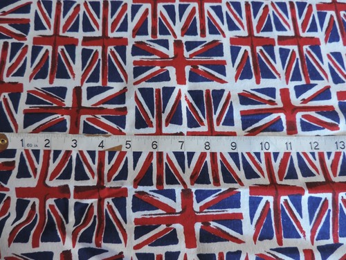 Union jack cotton fabric - union, 60"