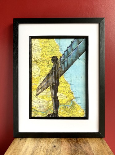 Angel the north print - the, a4