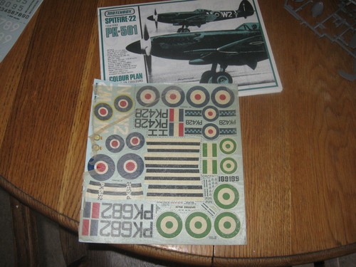 Matchbox spitfire 24 - spitfire, mk-22/24