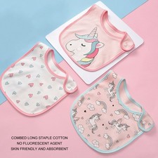 _3pcs Baby Bibs Cute Print