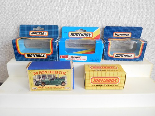Matchbox toys empty - x, boxes