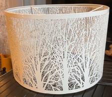 LARGE FOREST FERN METAL LAMPSHADES 30cm diameter