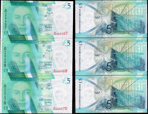 Gibraltar banknotes - gibraltar.,