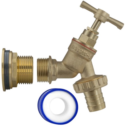 Premium brass water butt tap - premium,