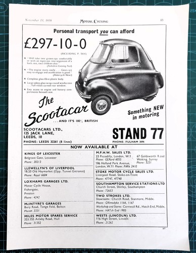 Scootacar 1958 mega - -,
