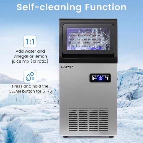 50kg 24h commercial ice maker - ice,