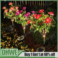 2X Solar Power Flower Lights