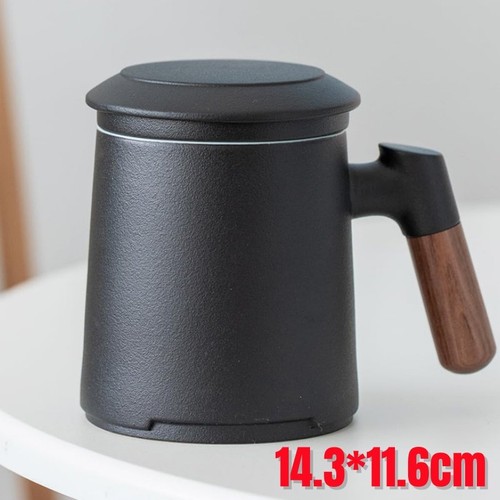 Filtering tea cup - cup, coffee