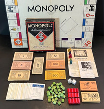 Vtg 1941-46 WW2 Era MONOPOLY