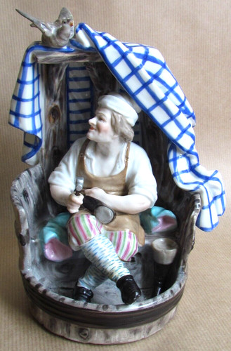 Meissen porcelain figure of - meissen,
