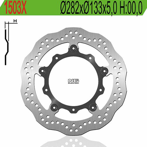Front brake disc 1503x - brake,