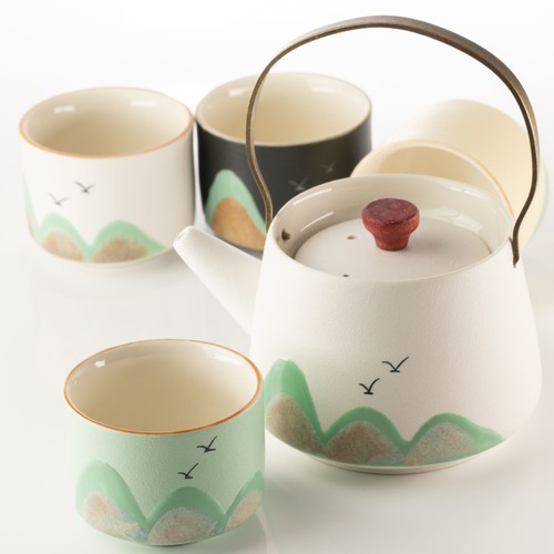 Japanese style tea set teapot - style,