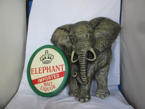 Rare 1987 elephant malt liquor - elephant,